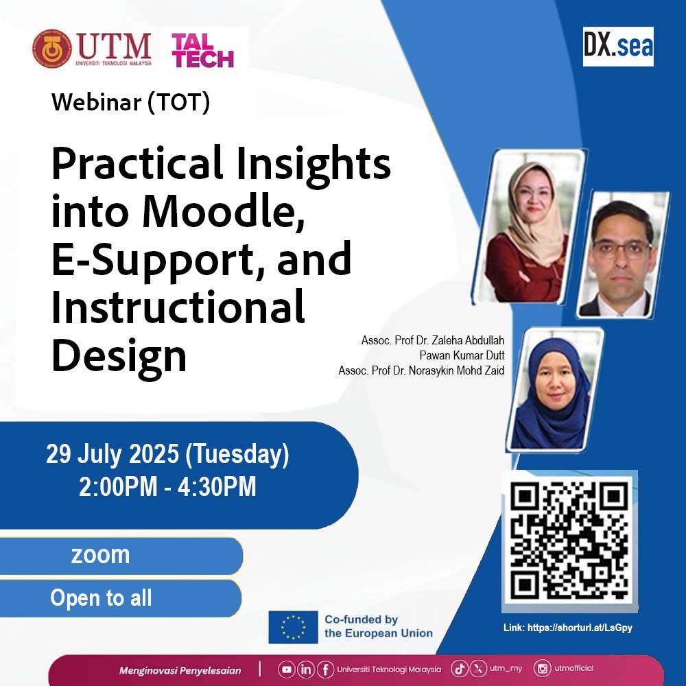 Practical insights into moodle, e-support, and Instructional design